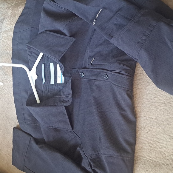 NWT Columbia Omni-Shade Black Women's top Size M - Picture 6 of 7